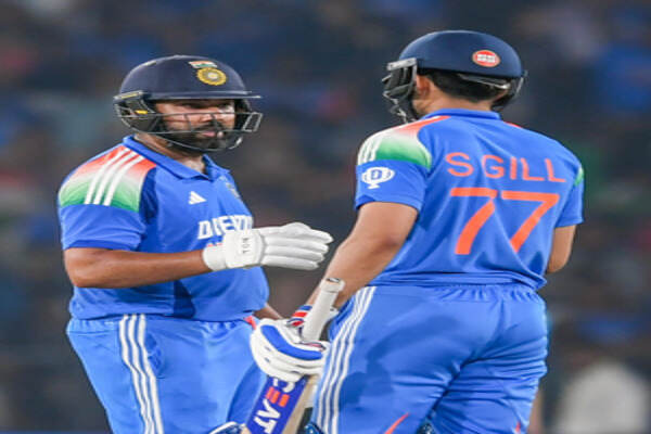 Rohit Sharma Hits 32nd ODI century at Barabati Stadium in Cuttack